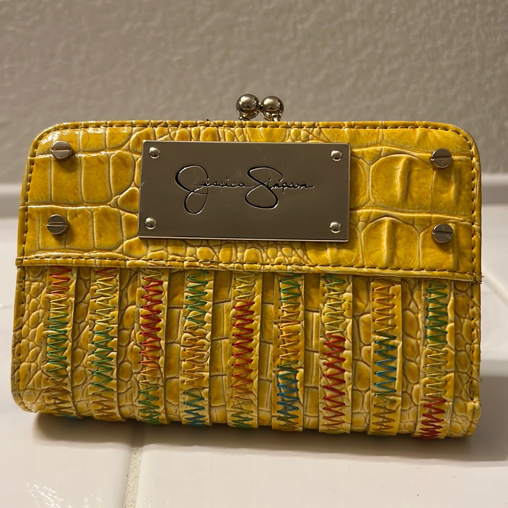 Jessica Simpson Snake Skin Wallet.